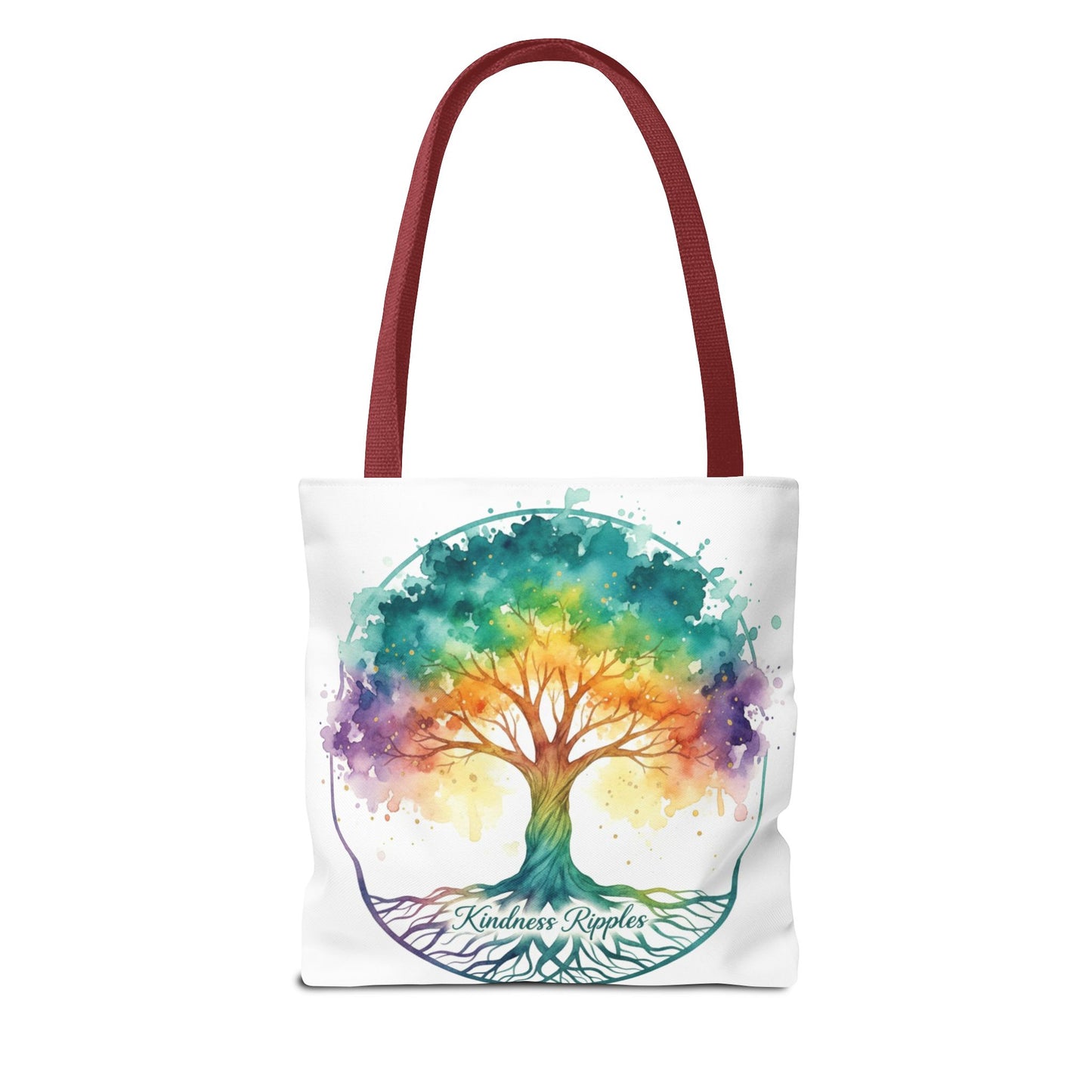 Colorful Kindness Tree Tote Bag