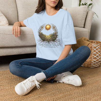 Nature Sunscape T-Shirt — Surrounded by Nature Graphic
