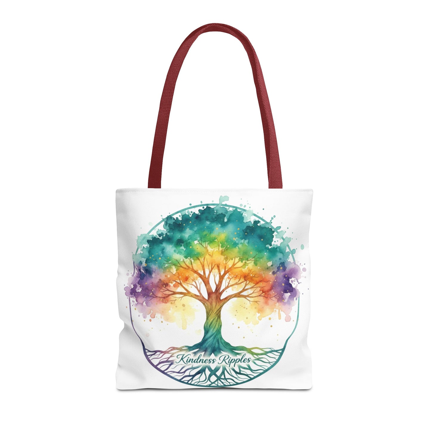 Colorful Kindness Tree Tote Bag