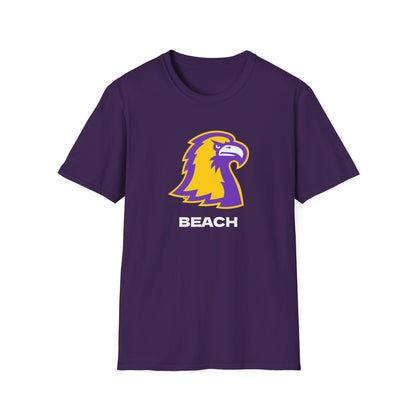 Beach Eagle Graphic T‑Shirt — 'TTU Beach' Vintage Logo Tee