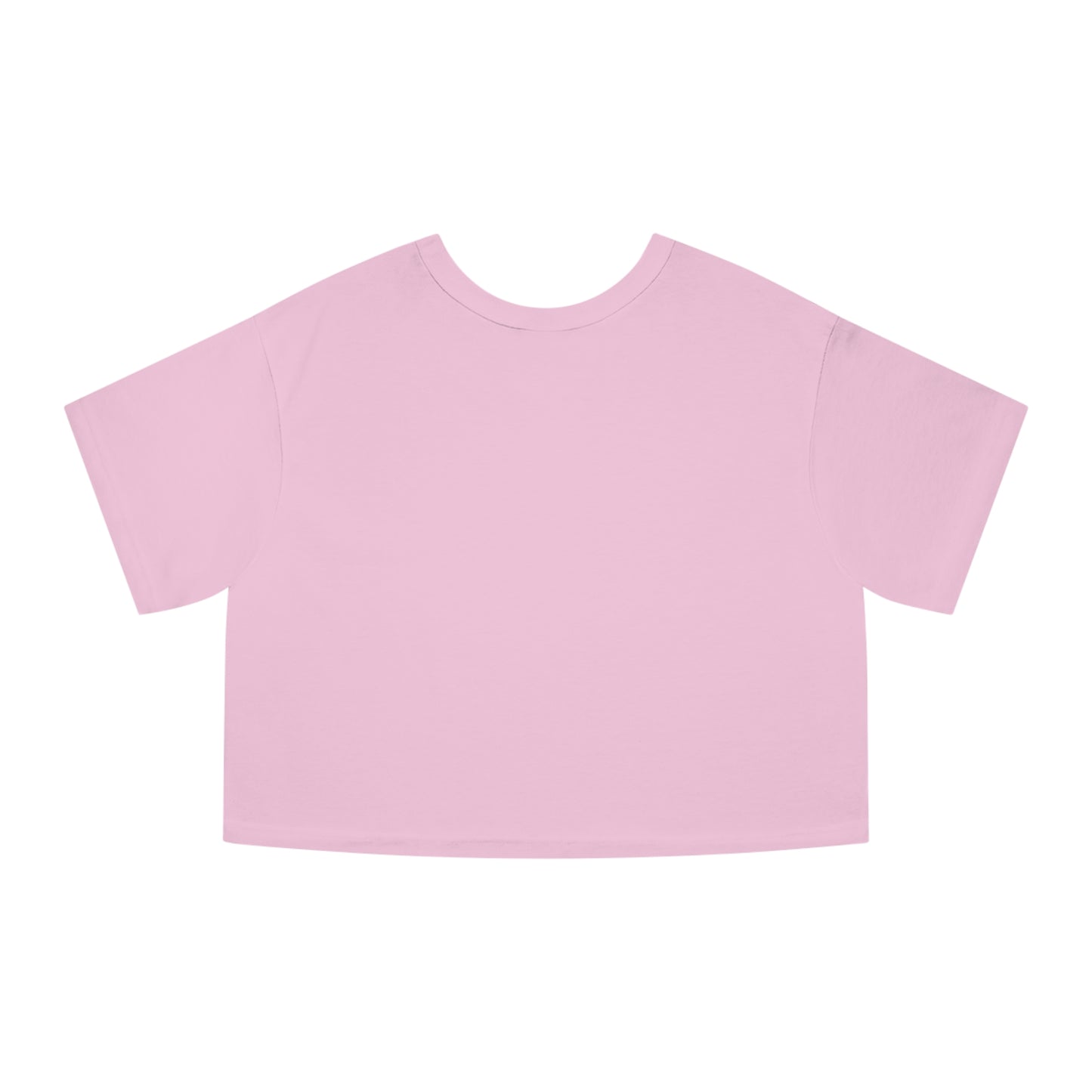 Pink Retro 'TTU' Cropped T-Shirt
