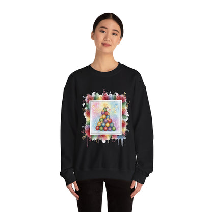 “Festive Ornaments” Unisex Crewneck Sweatshirt - Cozy Holiday Vibes