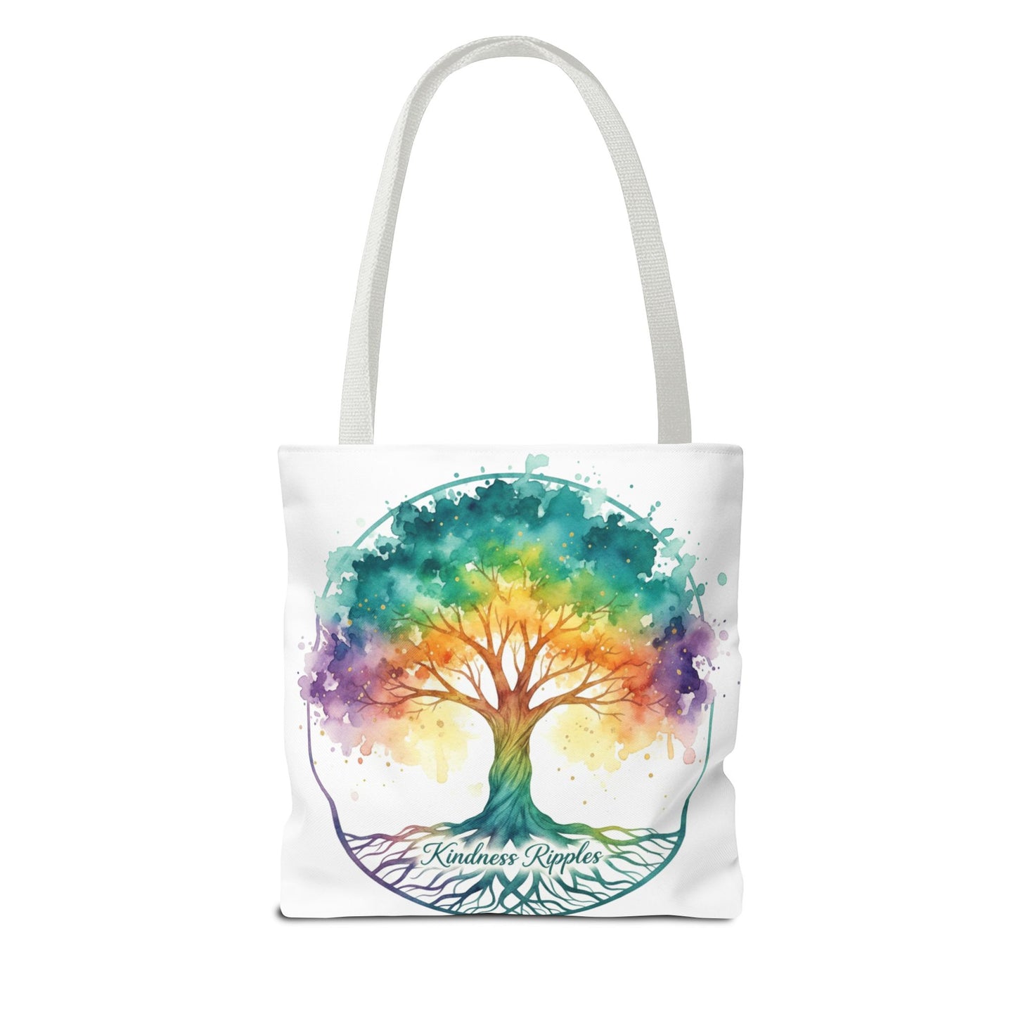 Colorful Kindness Tree Tote Bag