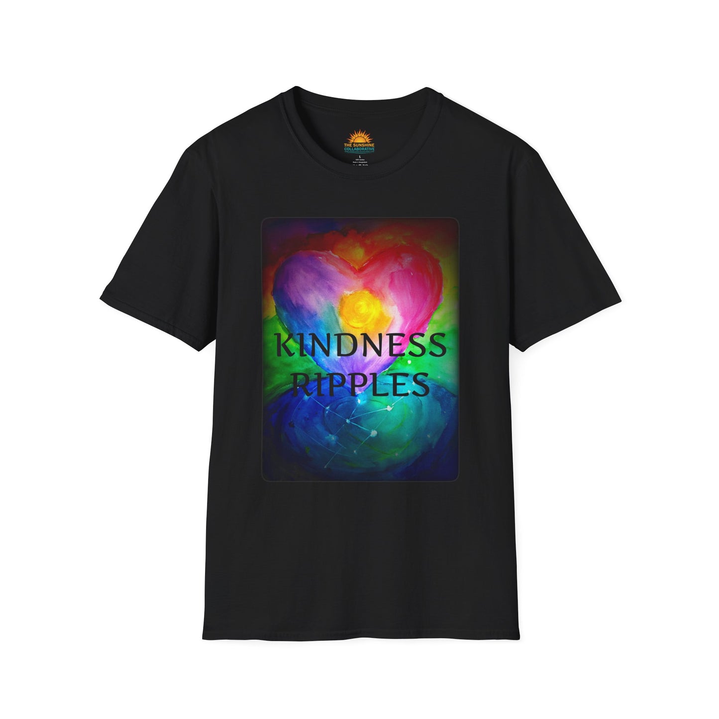 Kindness Ripples T-Shirt, Unisex Softstyle Tee, Inspirational Graphic T-Shirt, Heart Art Shirt, Positive Vibes Fashion, Gifts for [...]