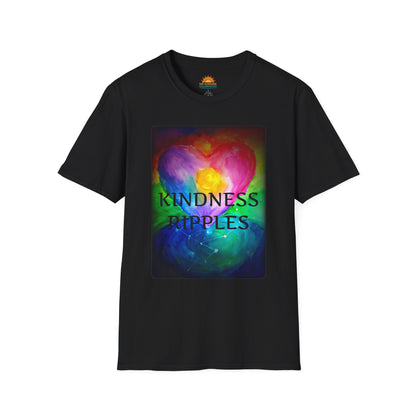 Kindness Ripples T-Shirt, Unisex Softstyle Tee, Inspirational Graphic T-Shirt, Heart Art Shirt, Positive Vibes Fashion, Gifts for [...]