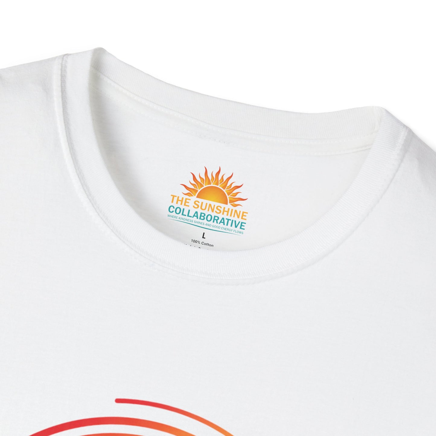 Rainbow Kindness T-Shirt, Softstyle Tee, Unisex Shirt, Positive Message Tee, Gift for Friends, Everyday Casual Wear