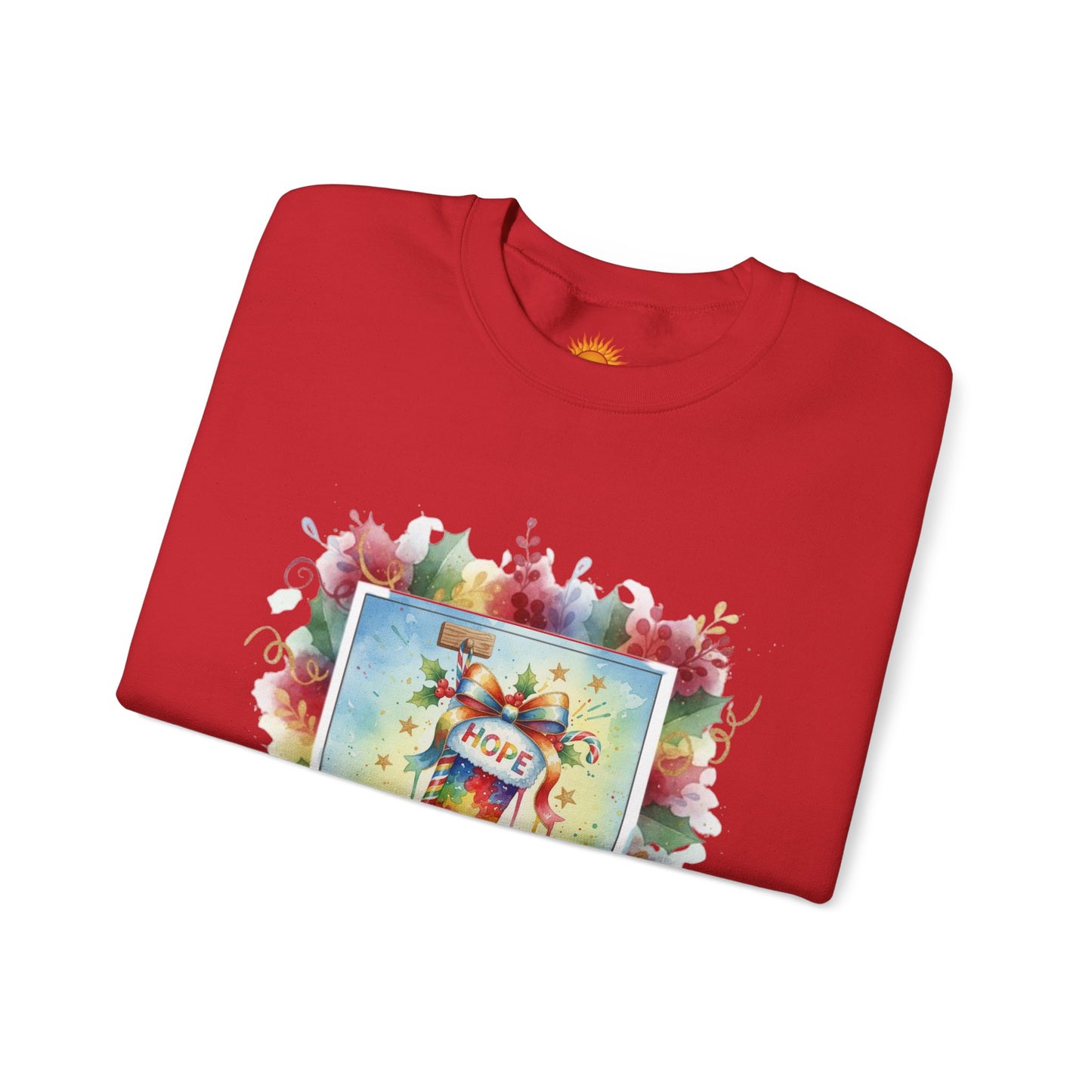 Hopeful Holiday Crewneck Sweatshirt