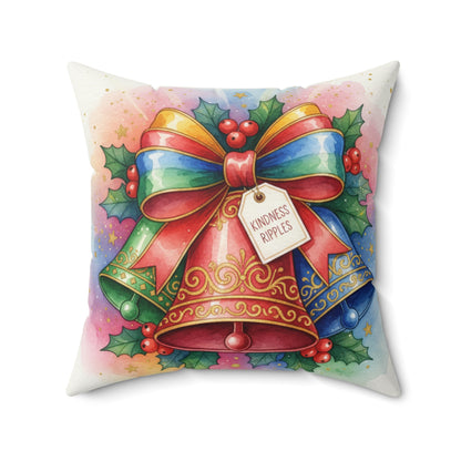 Christmas Bells Decorative Pillow