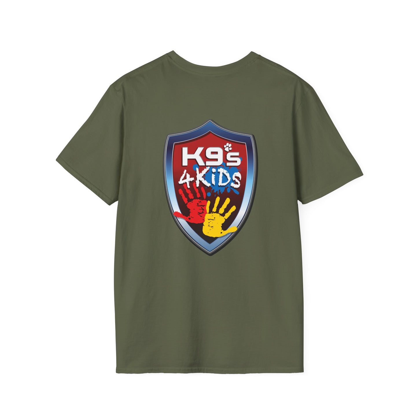 K9s.org Unisex T-Shirt with K9s4KIDs Logo Fundraiser Design