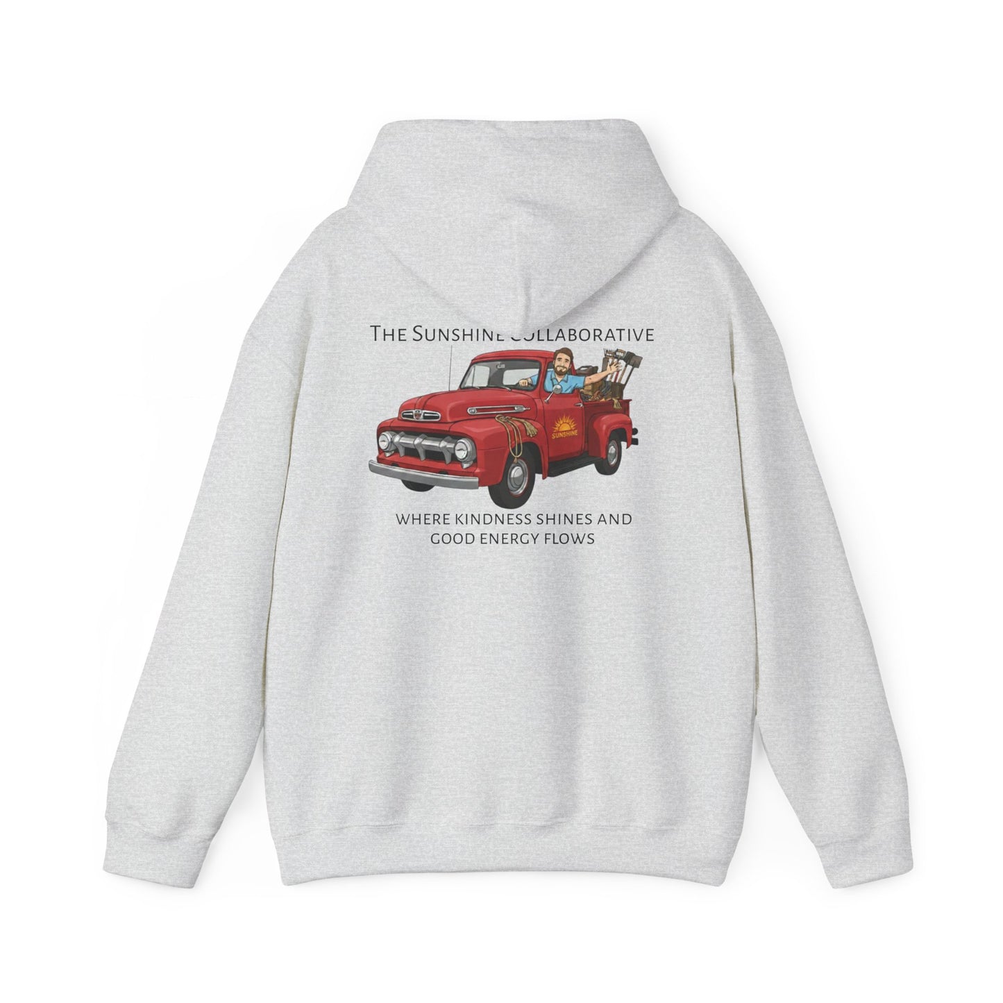 Sunshine Throwback Hoodie - Cozy Unisex Sweatshirt, Relaxed Fit, Inspirational Gift, Summer Vibes, Drive-In Movie Night