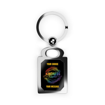Keychain Personalizable KINDNESS RIPPLES