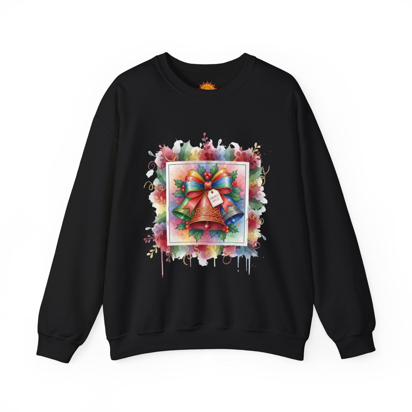 Christmas Bell Crewneck Sweatshirt | Festive Holiday Apparel