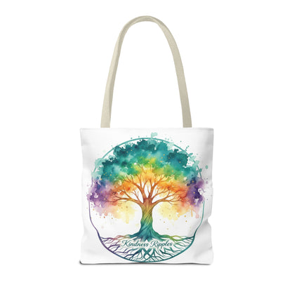 Colorful Kindness Tree Tote Bag