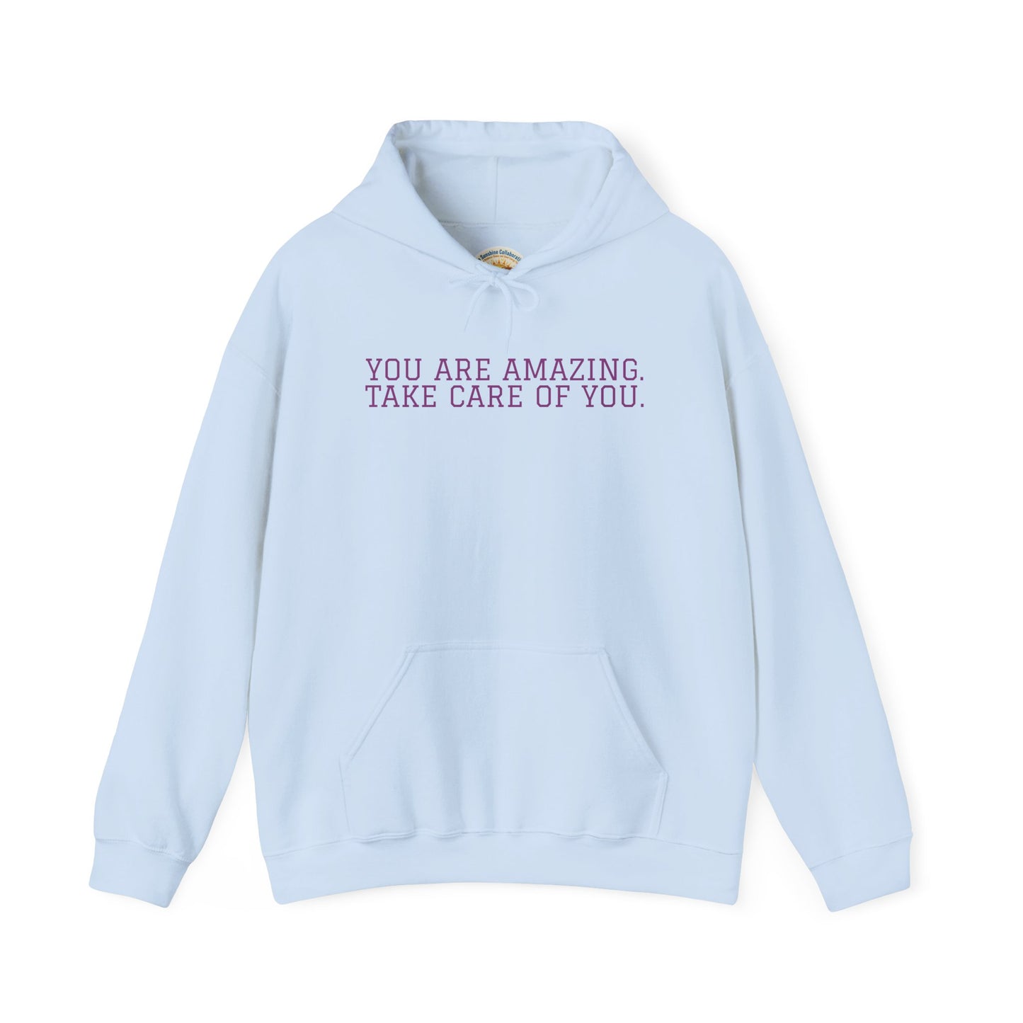 You Are Amazing Hoodie — Positive Message Dolly Sun Graphic Sweatshirt