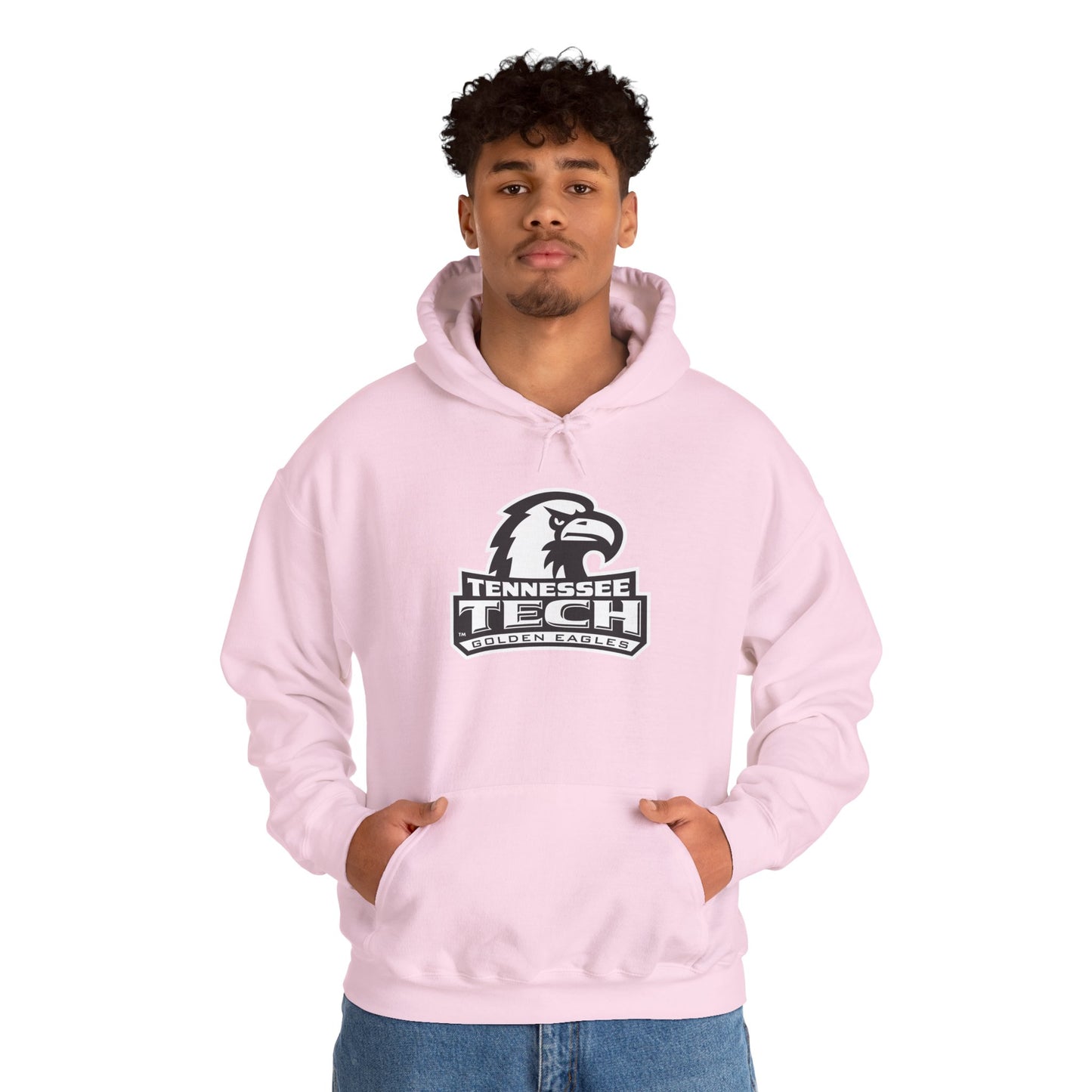 Tennessee Tech Eagles All-Pink Hoodie — College Logo Pullover for Game Day & Campus Wear