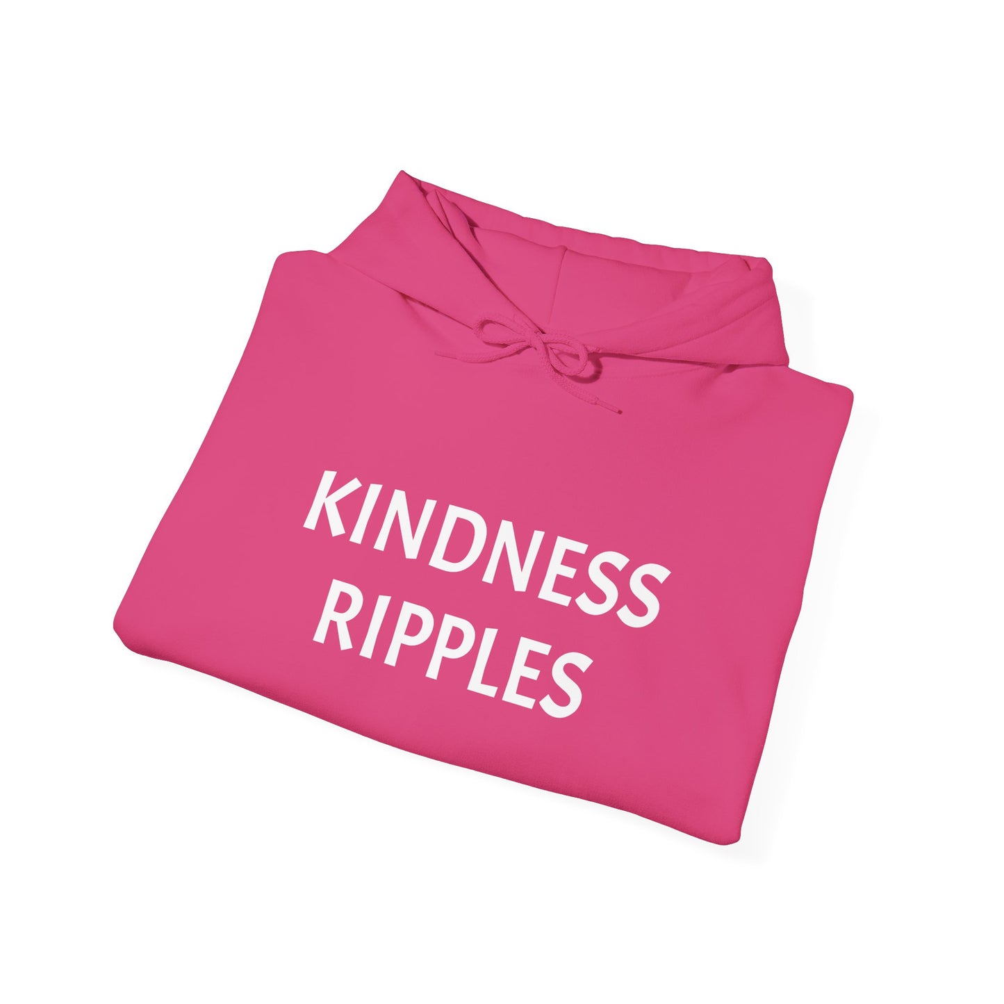 Kindness Ripples Unisex Heavy Blend Hooded Sweatshirt - Cozy and Inspiring Gift