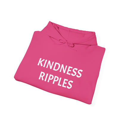 Kindness Ripples Unisex Heavy Blend Hooded Sweatshirt - Cozy and Inspiring Gift