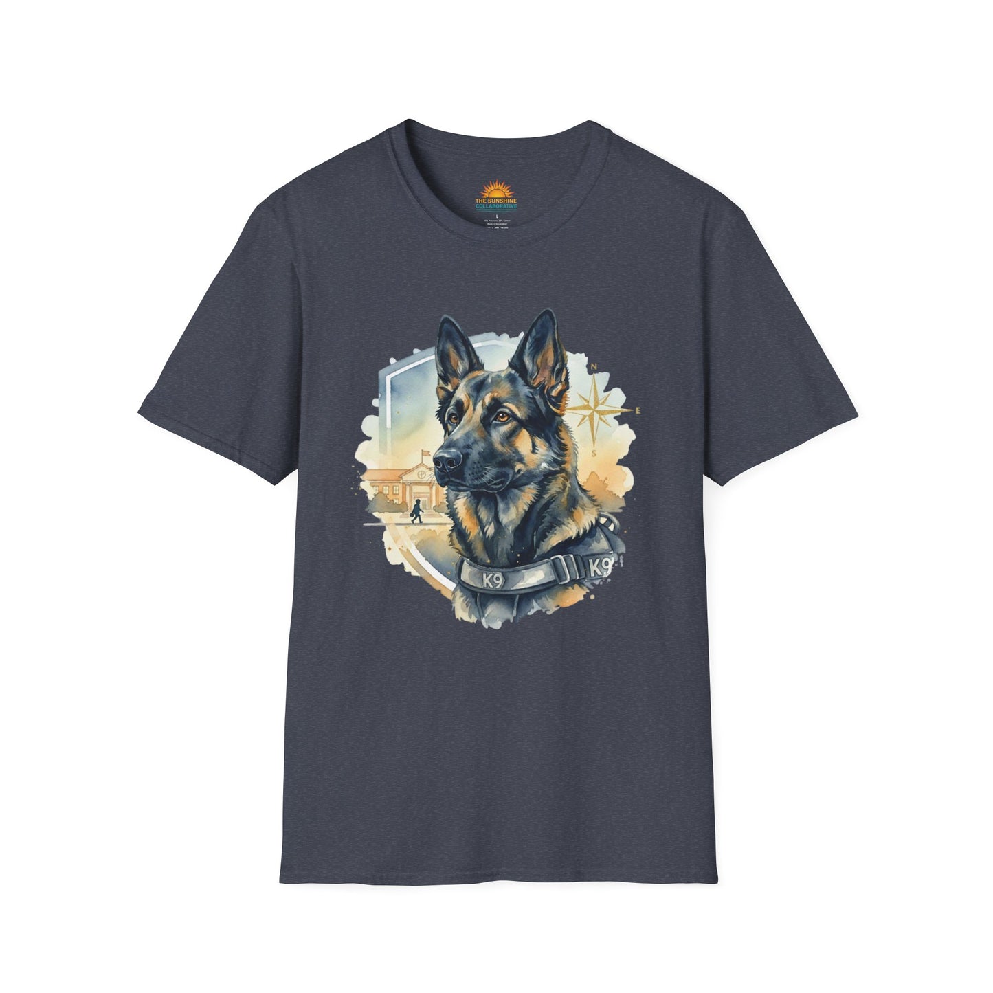 K9 German Shepherd Tribute T‑Shirt – Police Dog Memorial Tee - The Protector