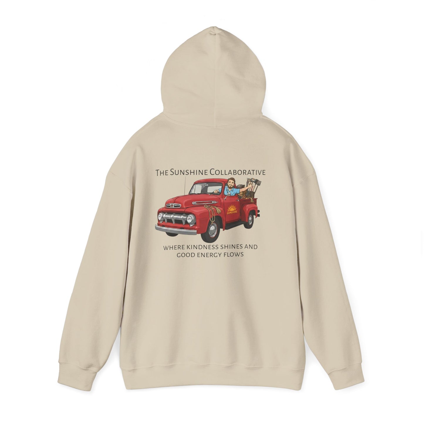Sunshine Throwback Hoodie - Cozy Unisex Sweatshirt, Relaxed Fit, Inspirational Gift, Summer Vibes, Drive-In Movie Night