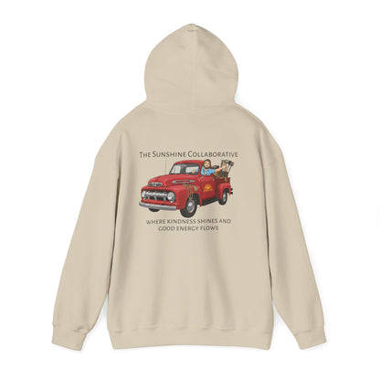 Sunshine Throwback Hoodie - Cozy Unisex Sweatshirt, Relaxed Fit, Inspirational Gift, Summer Vibes, Drive-In Movie Night