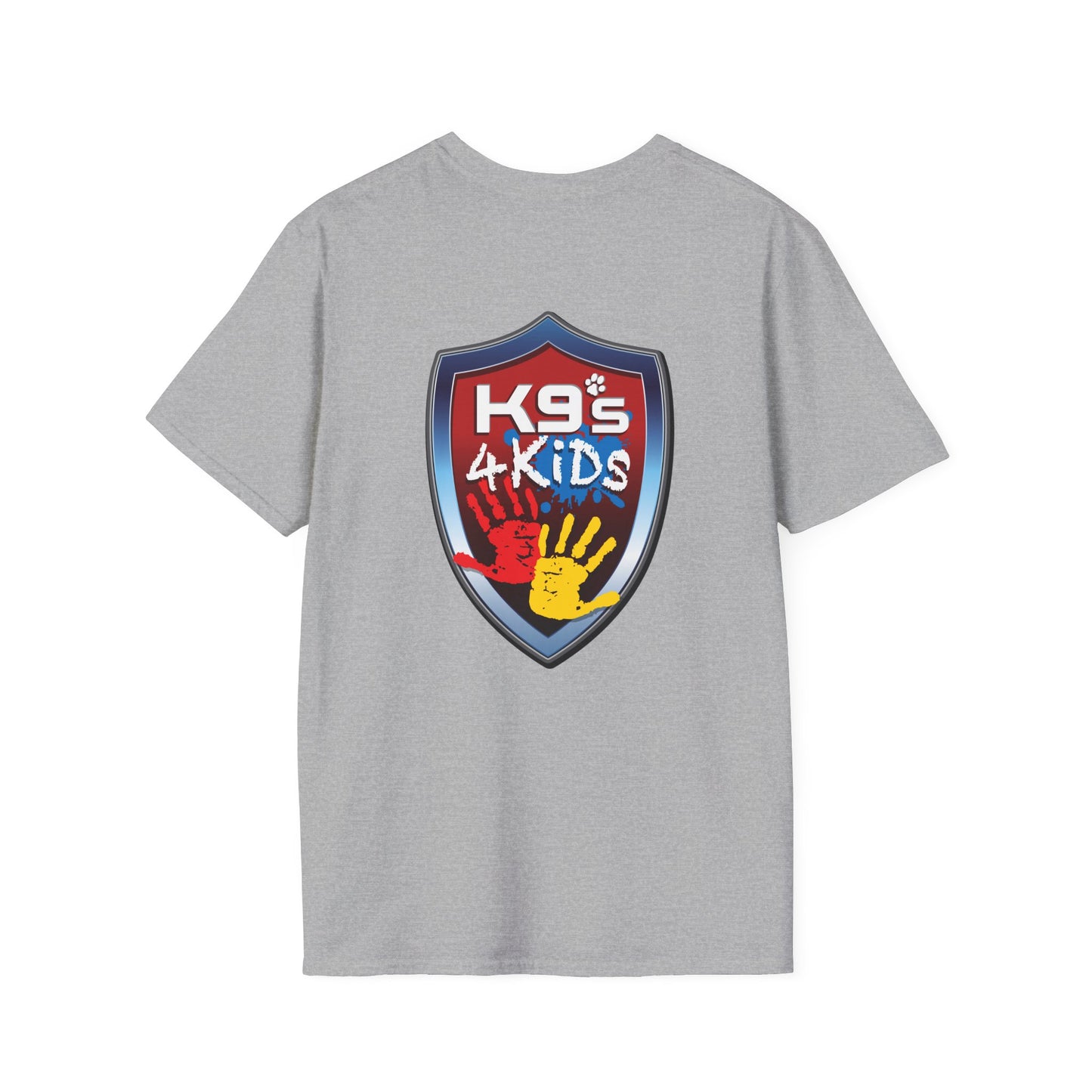 K9s.org Unisex T-Shirt with K9s4KIDs Logo Fundraiser Design