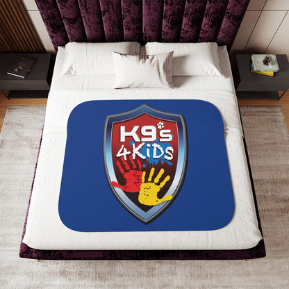 K9s4KIDs Sherpa Blanket — Cozy Kids Rescue Support Throw