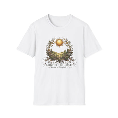 Nature Sunscape T-Shirt — Surrounded by Nature Graphic