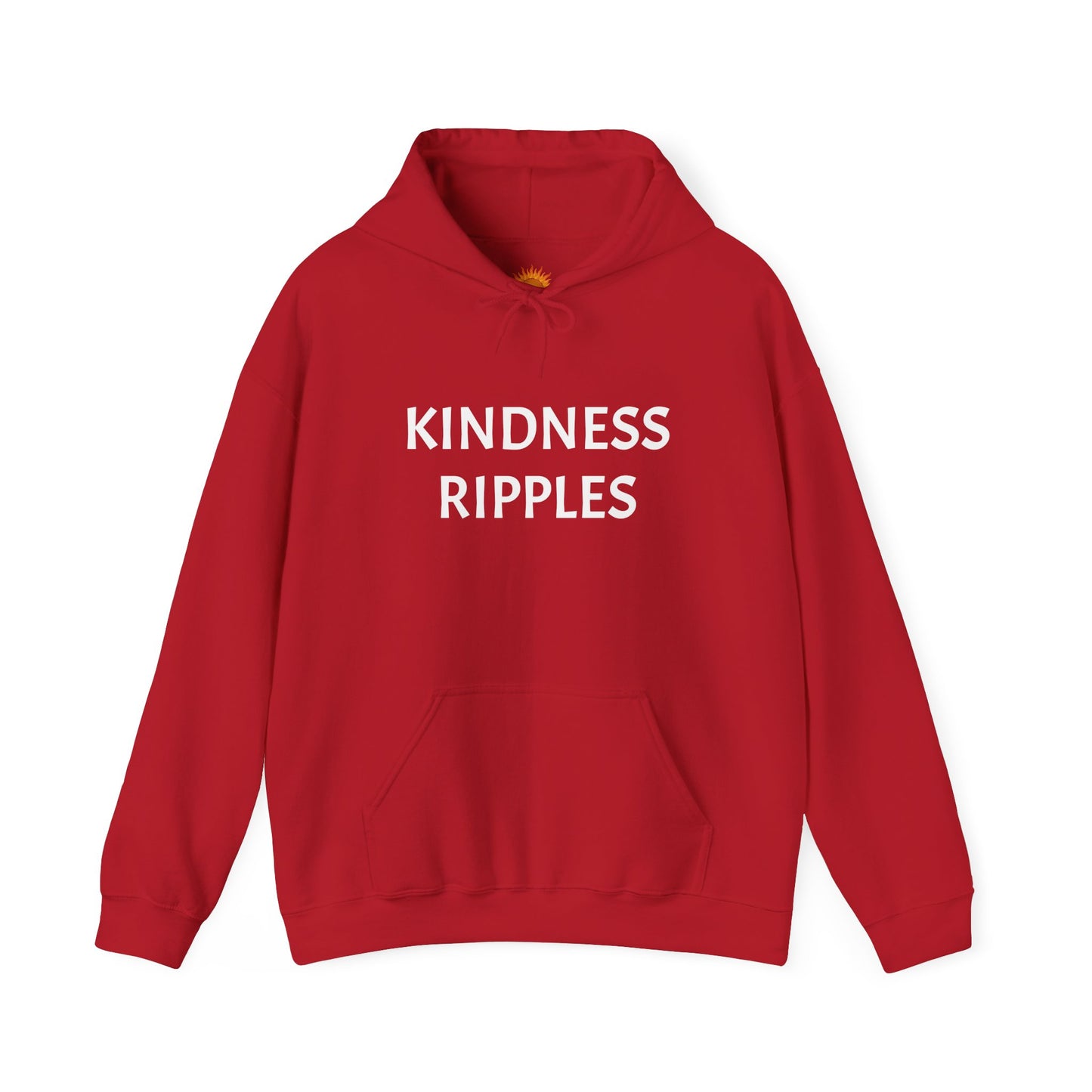 Kindness Ripples Unisex Heavy Blend Hooded Sweatshirt - Cozy and Inspiring Gift