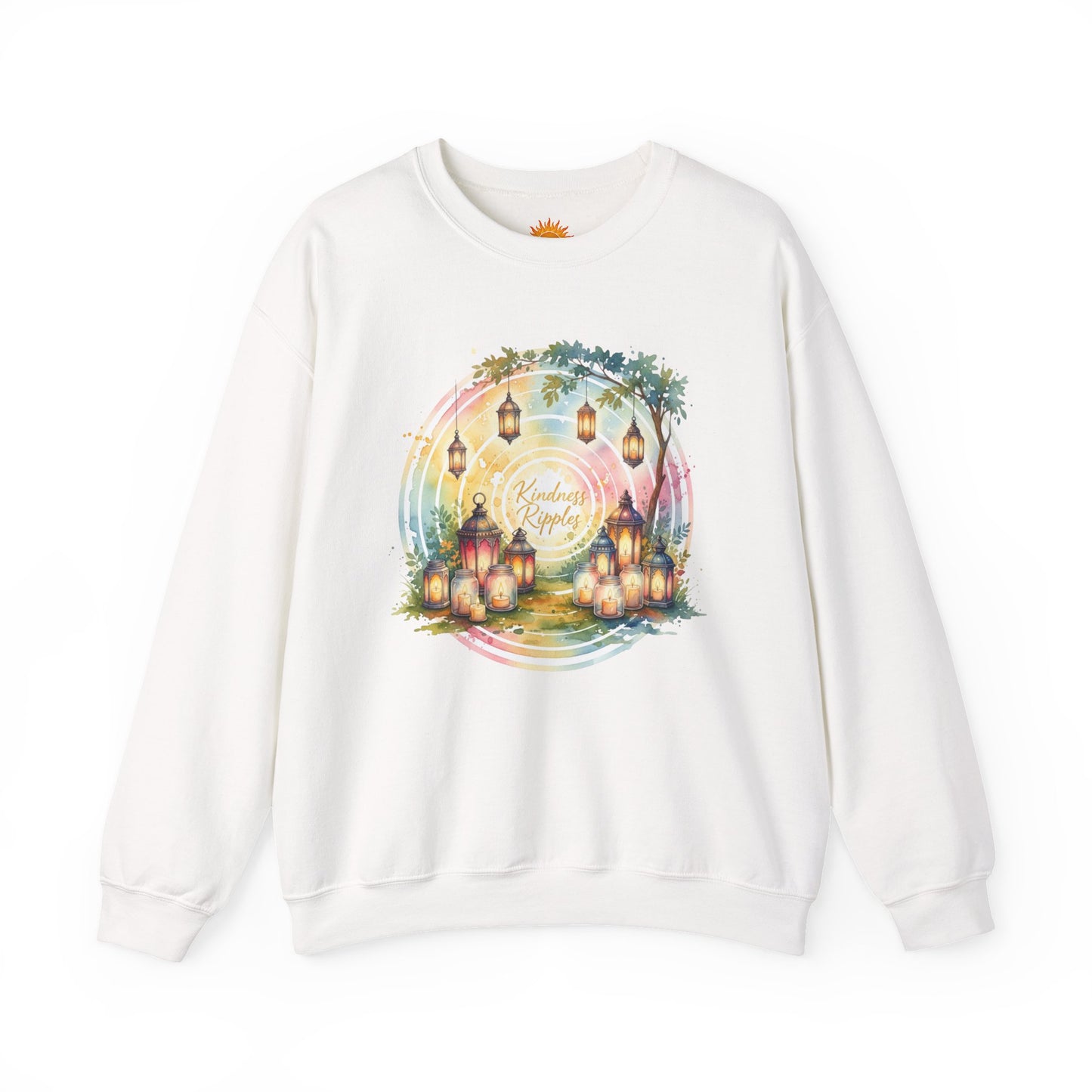 Whimsical Lanterns Unisex Crewneck Sweatshirt