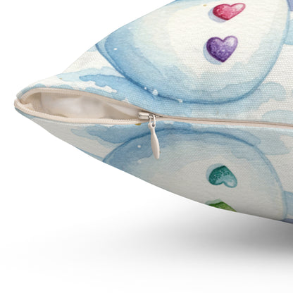 Christmas Snowman Pillow | Kindness Ripples Decor -Couples First Christmas-Newlywed Holidays