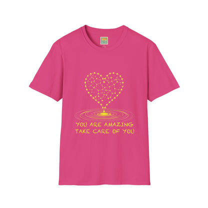 Spread Kindness Unisex T-Shirt with Self Love and Inspiration