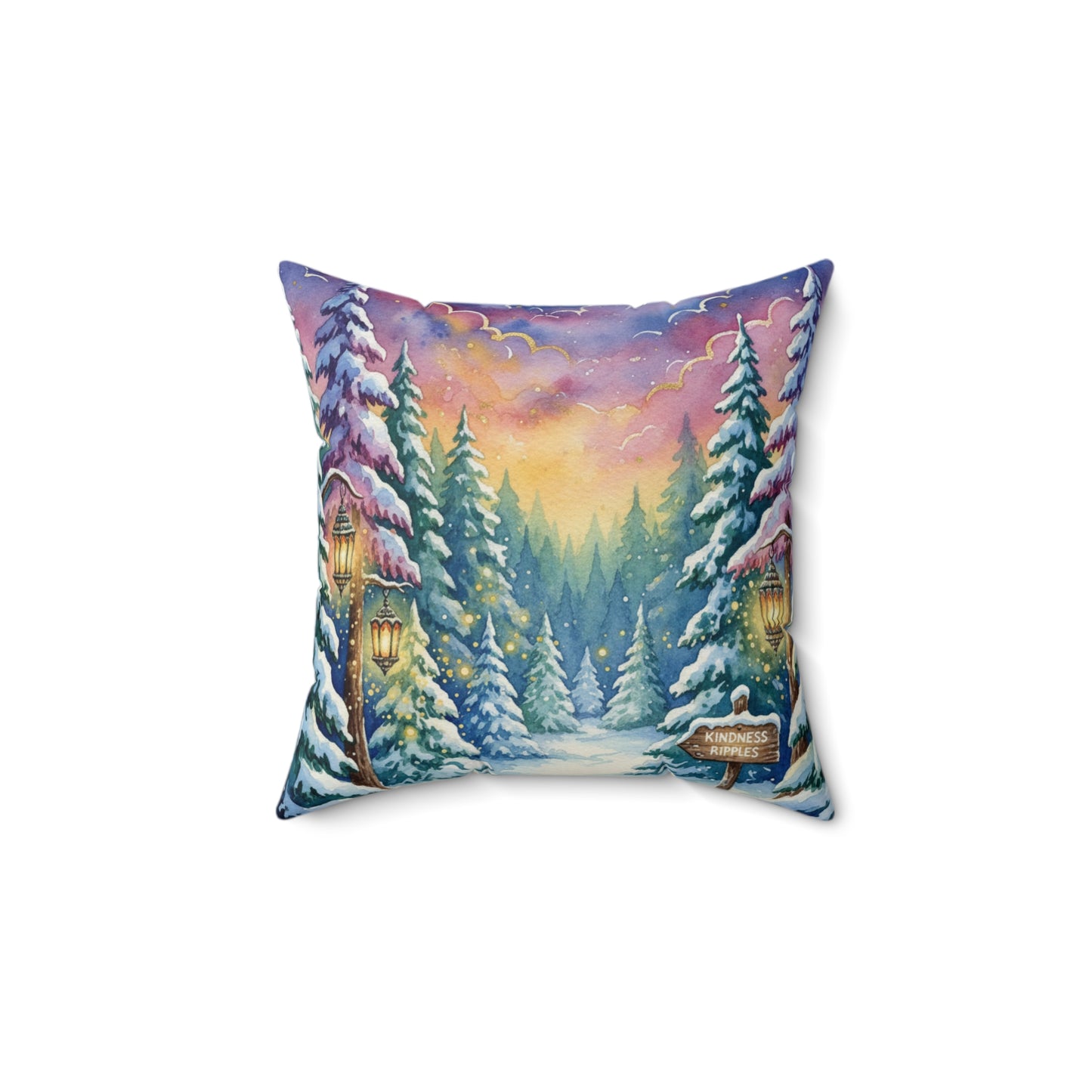 Winter Wonderland Square Pillow