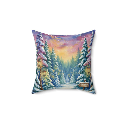 Winter Wonderland Square Pillow