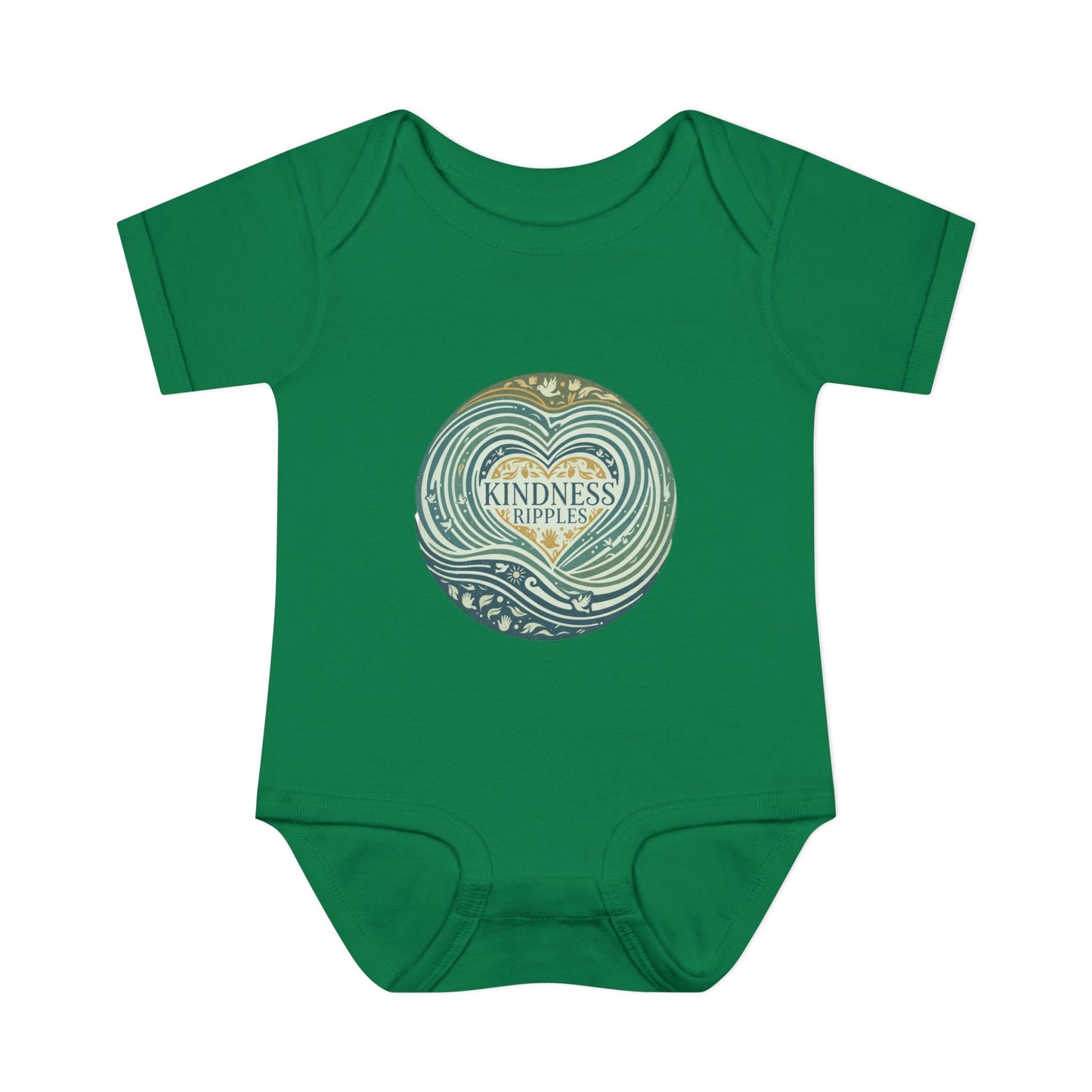 Kindness Ripples Infant Baby Bodysuit - Cute Baby Clothes for Newborns