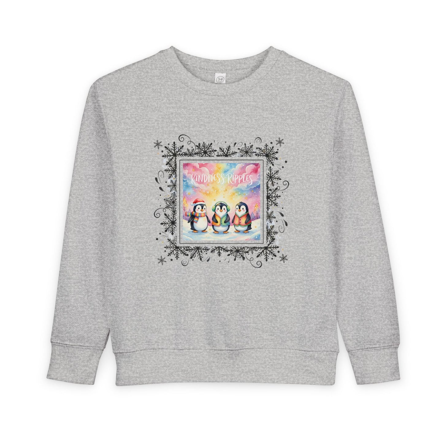 Adorable Penguin Toddler Sweatshirt for Winter Fun