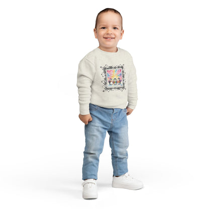 Adorable Penguin Toddler Sweatshirt for Winter Fun