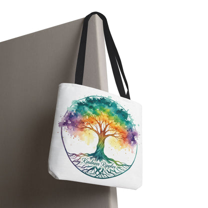 Colorful Kindness Tree Tote Bag