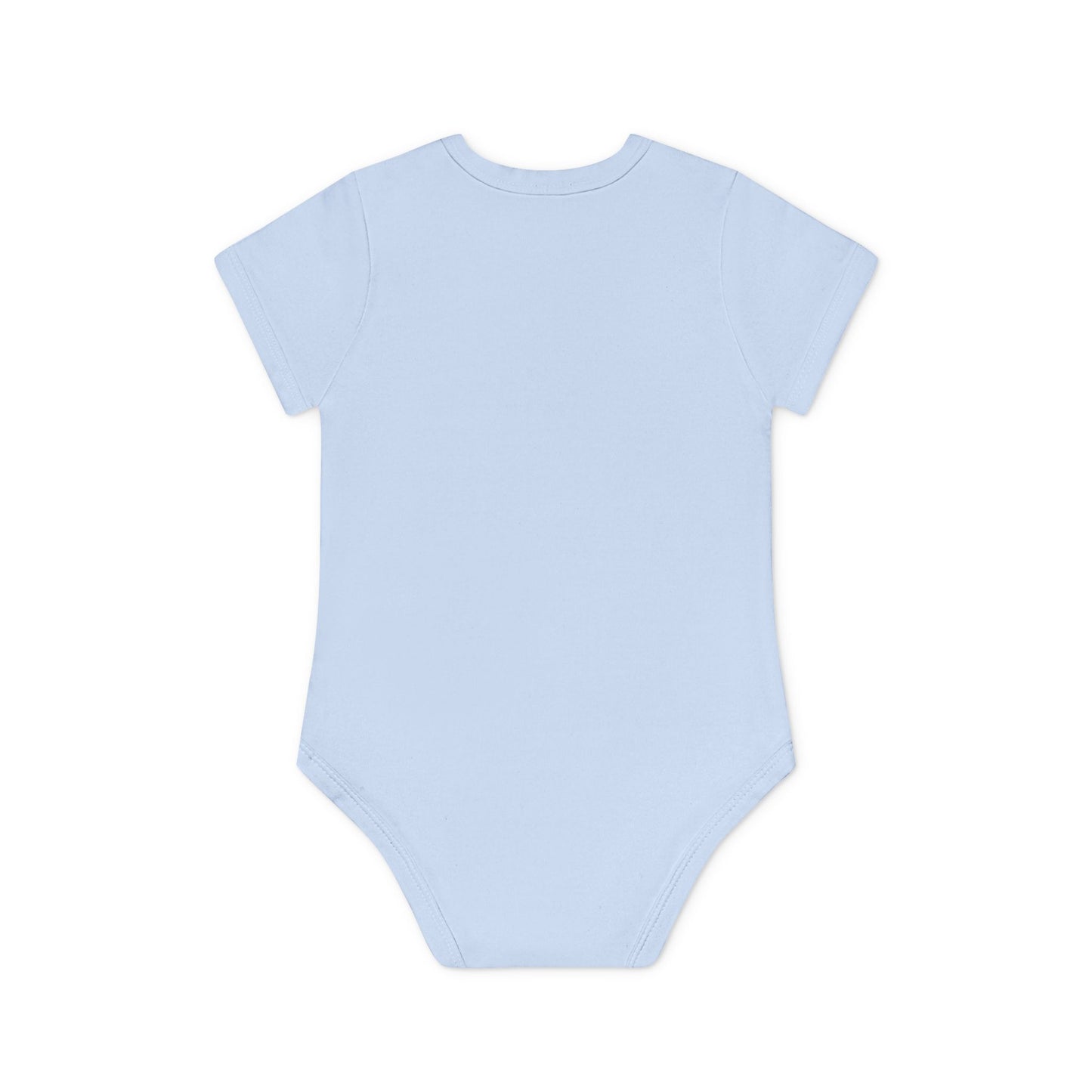 Colorful Lotus Baby Bodysuit - Organic Cotton Short Sleeve for Eco-Friendly Families