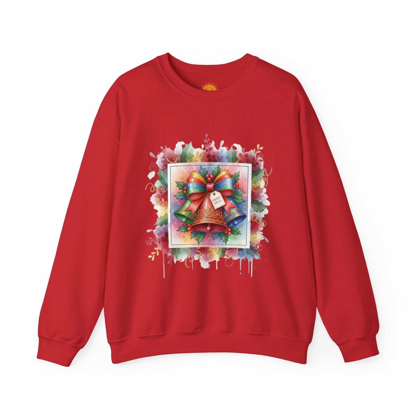 Christmas Bell Crewneck Sweatshirt | Festive Holiday Apparel