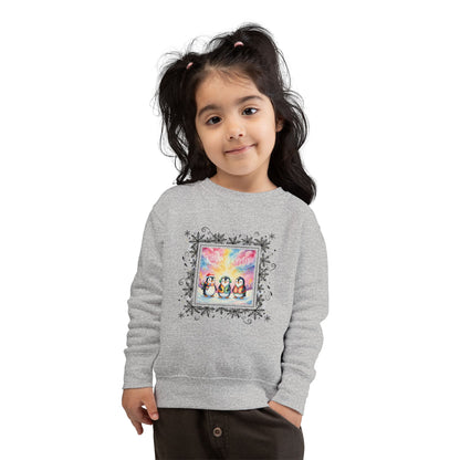 Adorable Penguin Toddler Sweatshirt for Winter Fun