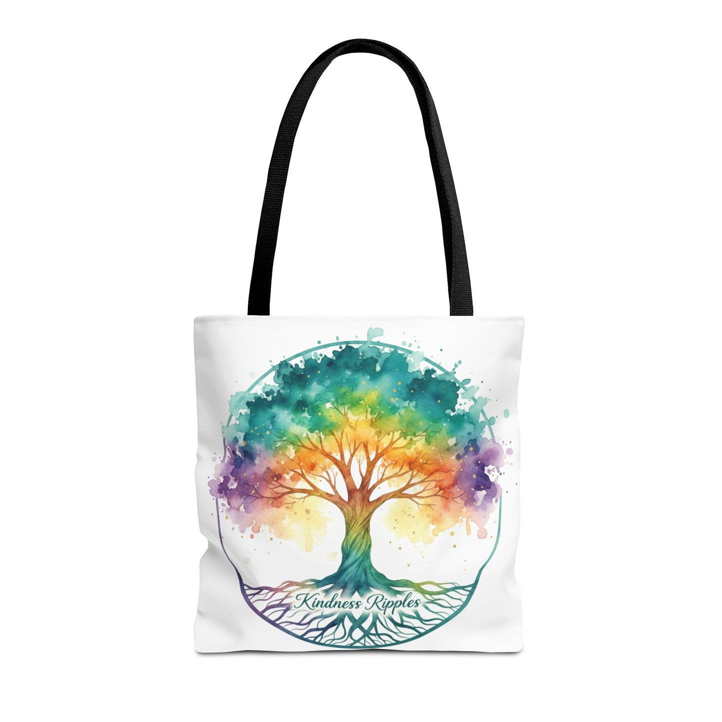Colorful Kindness Tree Tote Bag