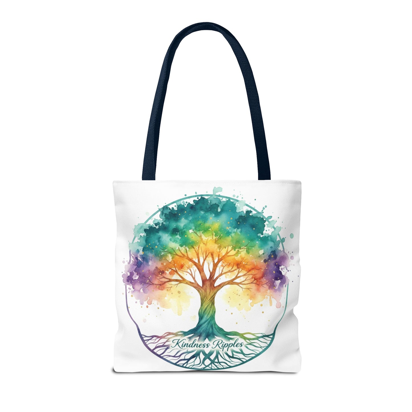 Colorful Kindness Tree Tote Bag