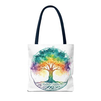 Colorful Kindness Tree Tote Bag