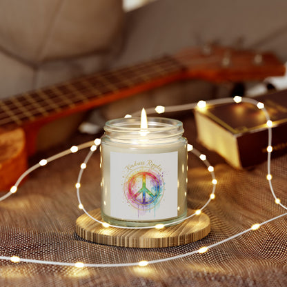 Peaceful Rainbow Scented Candles - Coconut Apricot Wax