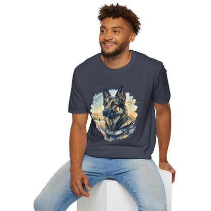 K9 German Shepherd Tribute T‑Shirt – Police Dog Memorial Tee - The Protector