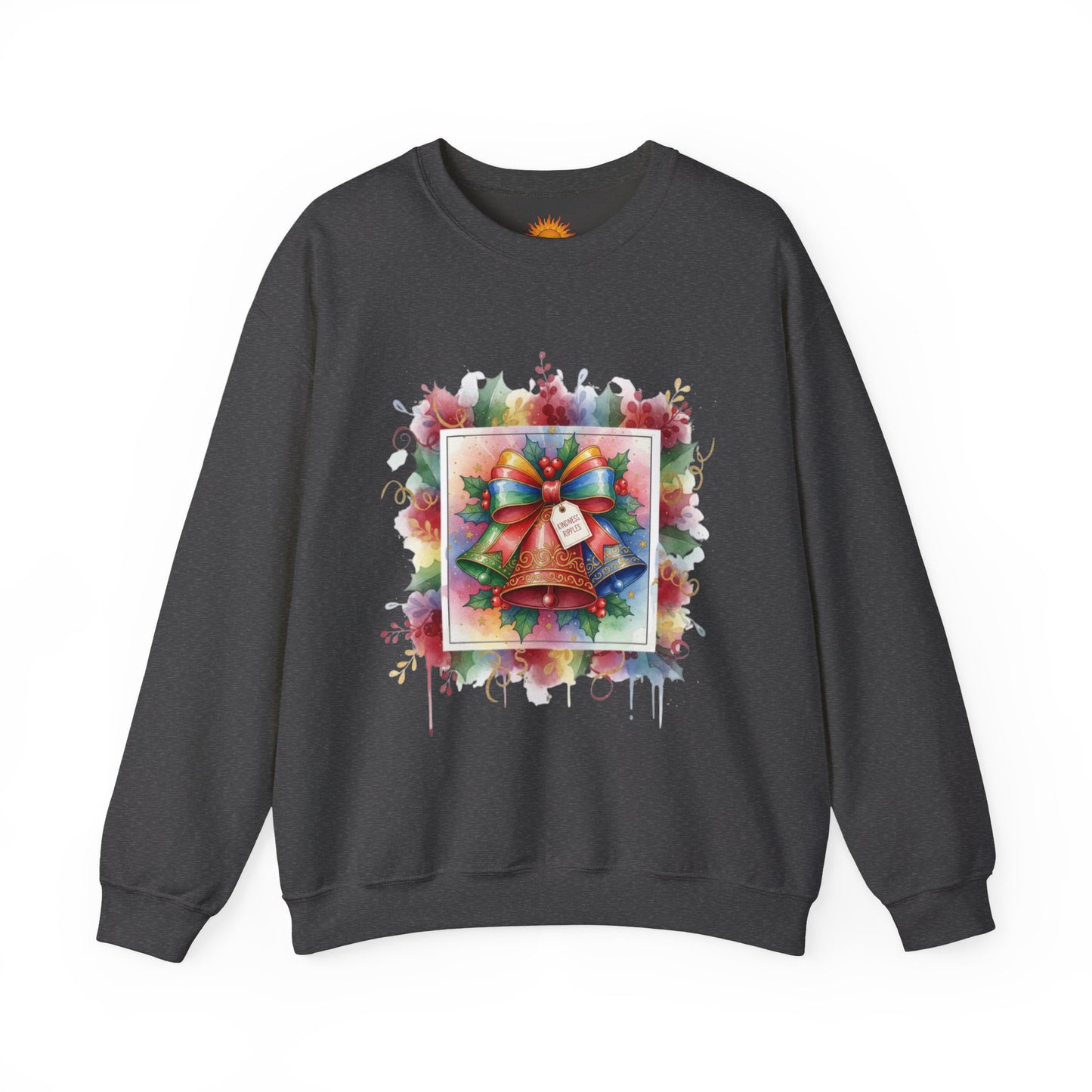Christmas Bell Crewneck Sweatshirt | Festive Holiday Apparel