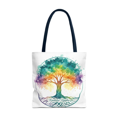 Colorful Kindness Tree Tote Bag