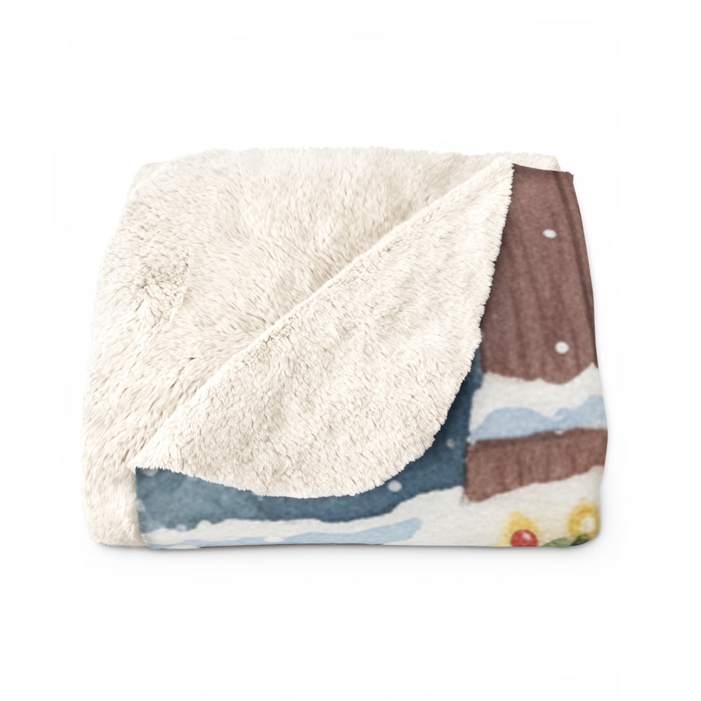 Sherpa Fleece Blanket - Holiday Chihuahuas