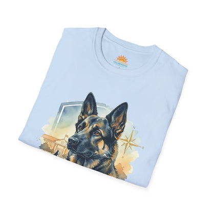 K9 German Shepherd Tribute T‑Shirt – Police Dog Memorial Tee - The Protector
