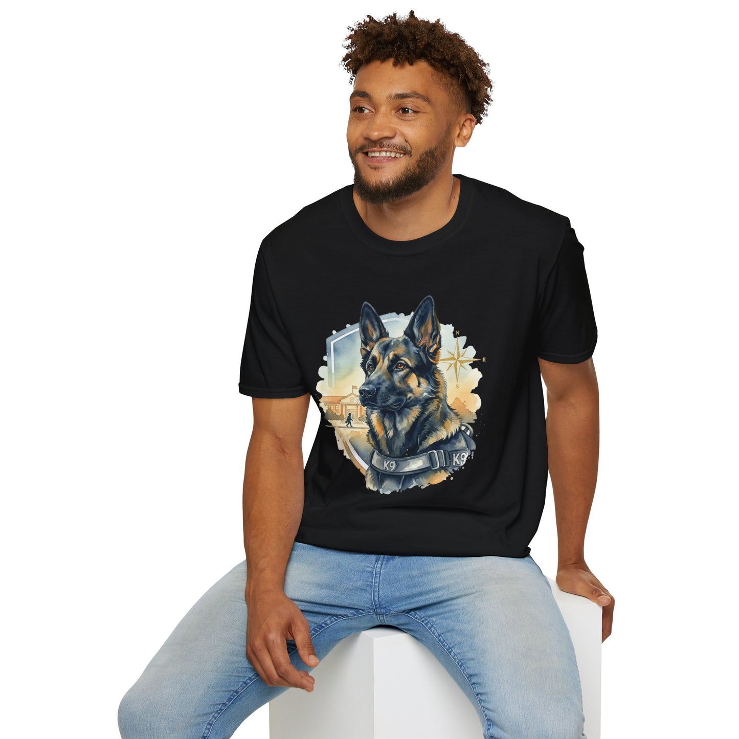 K9 German Shepherd Tribute T‑Shirt – Police Dog Memorial Tee - The Protector
